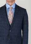 Magee 1866 Mini Check 3 Piece Suit, Navy
