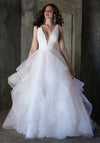 Maggie Sottero Fatima Wedding Dress, Diamond White