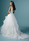 Maggie Sottero Fatima Wedding Dress, Diamond White
