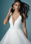Maggie Sottero Fatima Wedding Dress, Diamond White