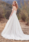 Maggie Sottero Lorelai Wedding Dress UK Size 14, Ivory