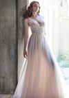 Maggie Sottero Meletta Wedding Dress, Antique Ivory