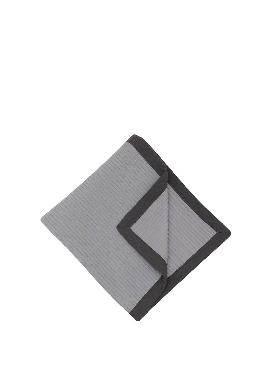 Malini Berkley Double Quilt, Grey