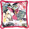 Malini Hope Feather Filled Hummingbird Print Cushion, Pink
