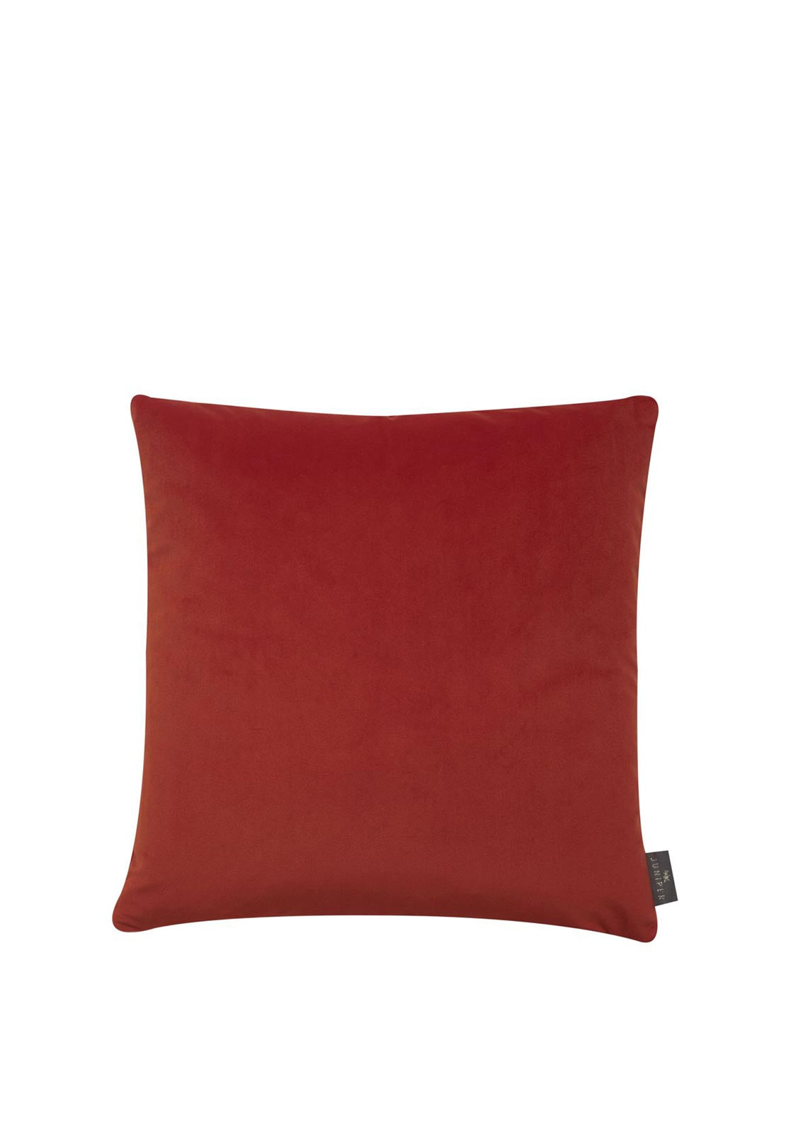 Malini Juniper Glam Feather Filled Cushion, Orange