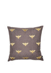 Malini Abeja Bumble Bee Filled Cushion, Grey