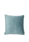 Malini Luxe Ocean Filled Velvet Cushion, Teal