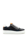Marco Tozzi Leather Zip Trainers, Navy
