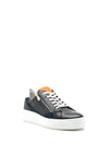 Marco Tozzi Leather Zip Trainers, Navy