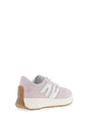 Marco Tozzi Suede Mix Chunky Lace Trainers, Lavender