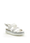 Marco Tozzi Chunky Sole Sandal, White
