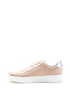 Marco Tozzi Shaped Platform Sole Trainers, Blush Pink