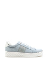 Marco Tozzi Shaped Platform Sole Trainers, Baby Blue