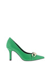 Marco Tozzi Chain Court Shoes, Green