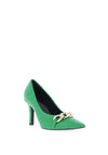 Marco Tozzi Chain Court Shoes, Green