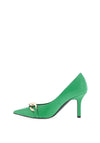 Marco Tozzi Chain Court Shoes, Green