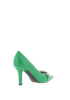 Marco Tozzi Chain Court Shoes, Green