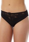 Marlon Nigella Lace Brief, Black