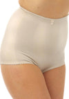 Marlon Satin Smooth Shaper and Lift Control Briefs, Skin