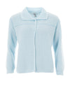 Marlon Knitted Bed Jacket, Blue