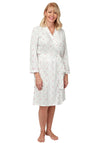 Marlon Floral Belted Robe, Pink