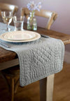 Mary Berry Signature Collection Table Runner, Grey