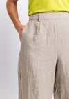 Masai Pagna Linen Culotte Trousers, Beige