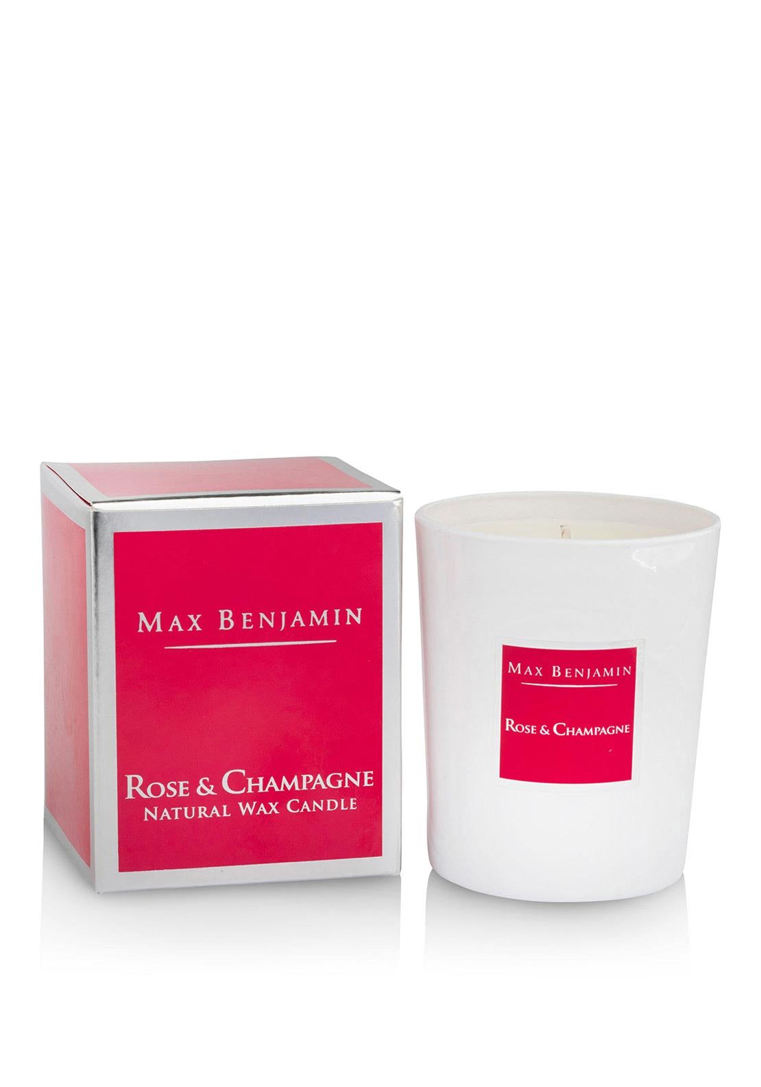 Max Benjamin Rose & Champagne Scented Candle