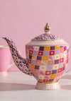 Maxwell & Williams Kasbah Teapot with Infuser, Pink