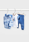 Mayoral Baby Boy 3 Piece Tracksuit, Blue