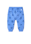 Mayoral Baby Boy Animal Pattern Jogger, Blue