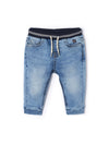 Mayoral Baby Boy Soft Denim Jogger, Bleach Denim