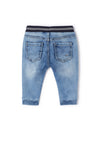 Mayoral Baby Boy Soft Denim Jogger, Bleach Denim