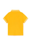 Mayoral Baby Boy Short Sleeve Polo Shirt, Orange