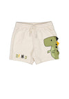 Mayoral Baby Boy Dino Short, Beige
