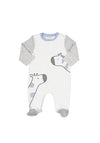 Mayoral Baby Boy Layette Set of Two Long Onesies, Light Blue