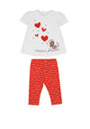 Mayoral Baby Girl 3-Piece Love Heart Set, Black