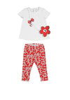 Mayoral Baby Girls 3-Piece Jacket Set, Rojo