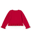 Mayoral Baby Girl Knit Cardigan, Red