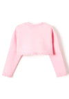 Mayoral Baby Girl Long Sleeve Bolero Cardigan, Pink
