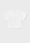 Mayoral Baby Girl Princess Tee, White