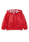 Mayoral Baby Girl Reversible Windbreaker, Red
