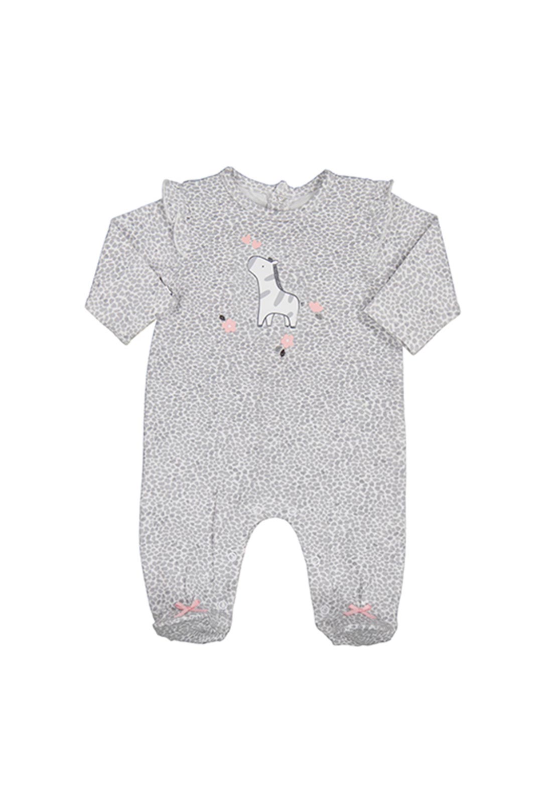 Mayoral Baby Girl Layette Set of Two Long Onesies, Ballet