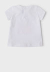 Mayoral Baby Girl Print T Shirt, White