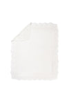 Mayoral Baby Ruffled Shawl, Off White