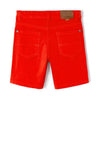 Mayoral Boys Bermuda Twill Short, Red