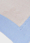 Mayoral Baby Boys Colour Block Knit Blanket, Blue