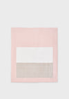 Mayoral Baby Boys Colour Block Knit Blanket, Pink
