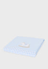Mayoral Baby Boys Rocking Horse Blanket, Blue