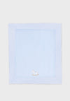 Mayoral Baby Boys Rocking Horse Blanket, Blue